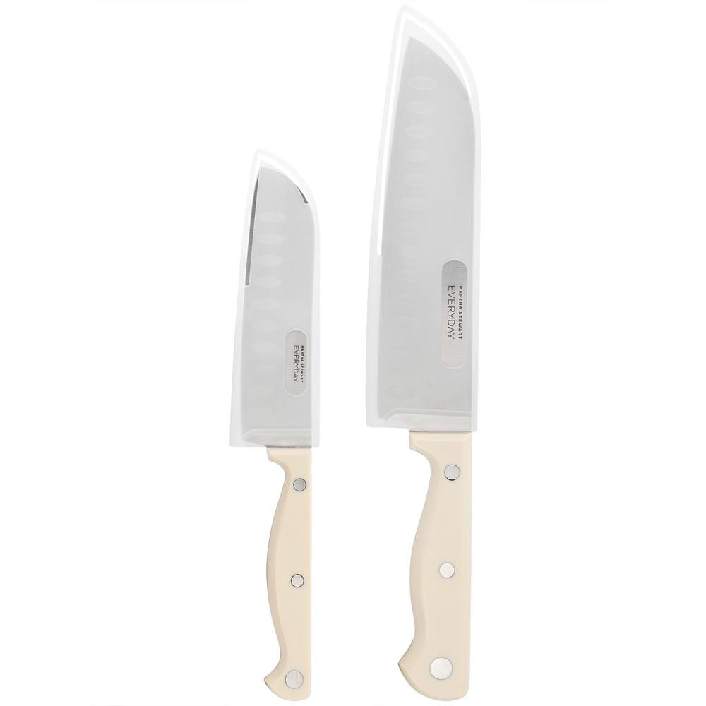 Keswick 2 Piece Santoku Knife and Sheath Set in Linen - Hercitys