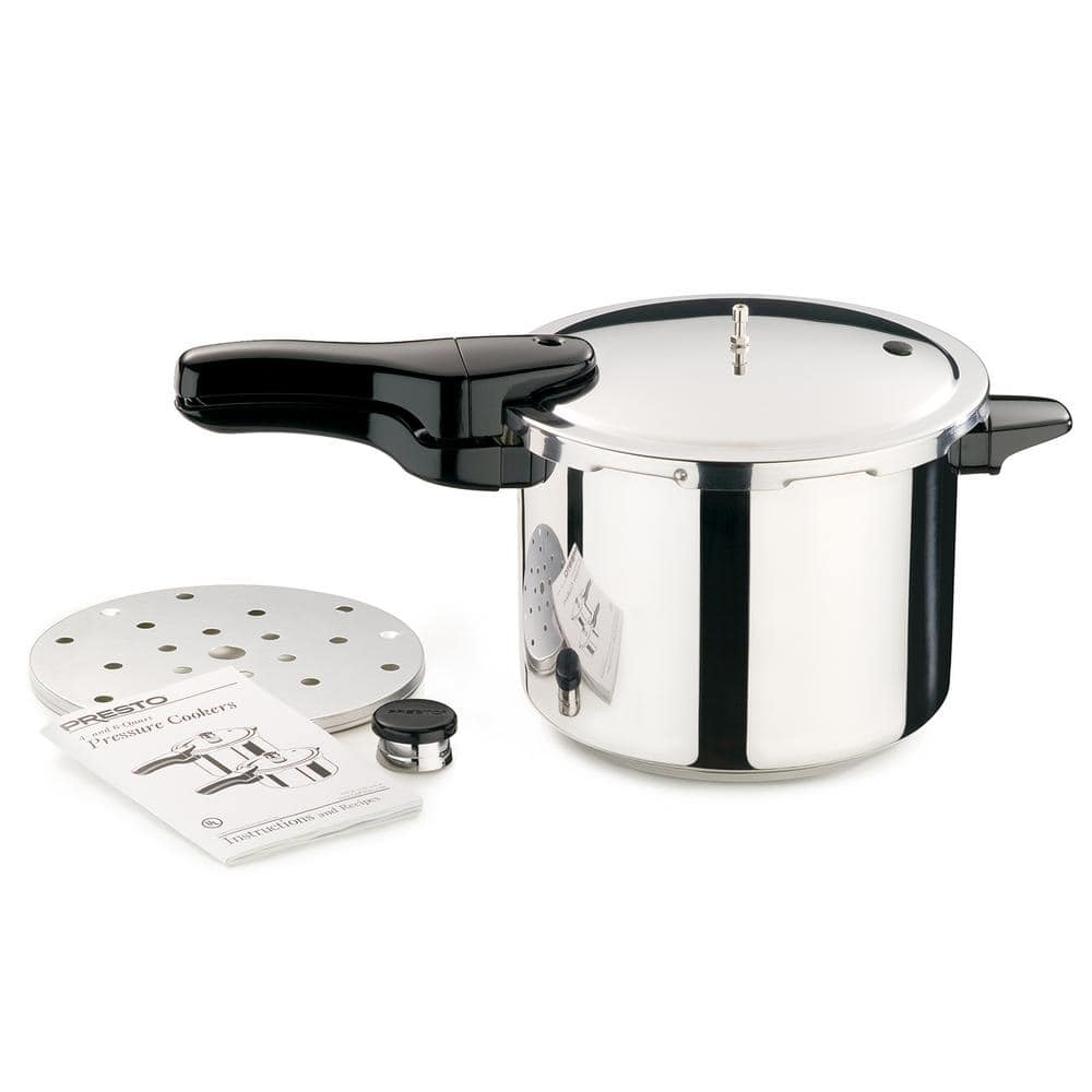 6 Qt. Stainless Steel Pressure Cooker - Hercitys