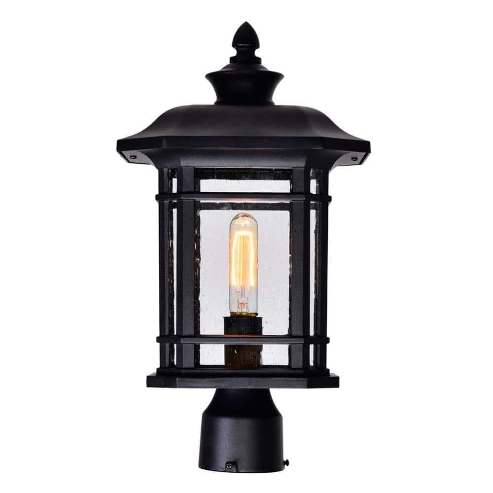 Blackburn 1 Light Outdoor Black Lantern Head - Hercitys