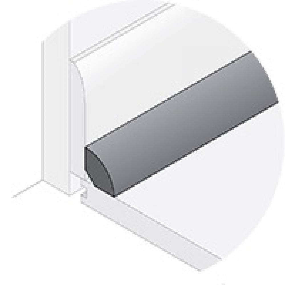 Oak Dexter 7/8 in. W x 94 in. L Water Resistant Quarter Round Molding Hardwood Trim - Hercitys