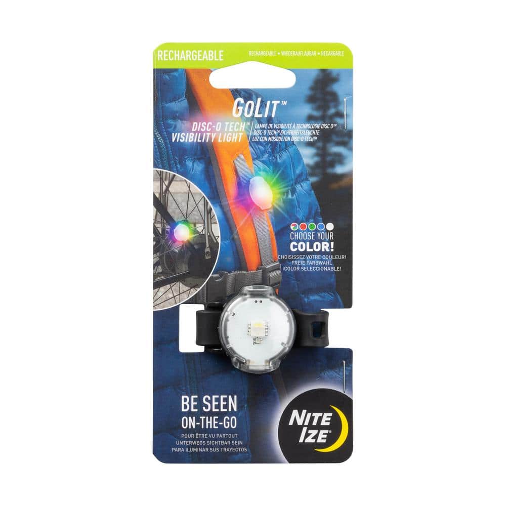 Go Lit Rechargeable Visibility Light – Disc-O Tech - Hercitys