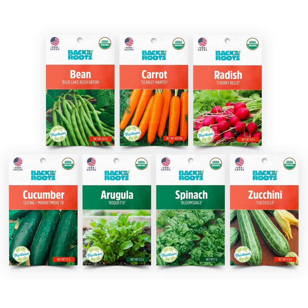 Organic Summer Seeds Variety (7-Pack) - Hercitys