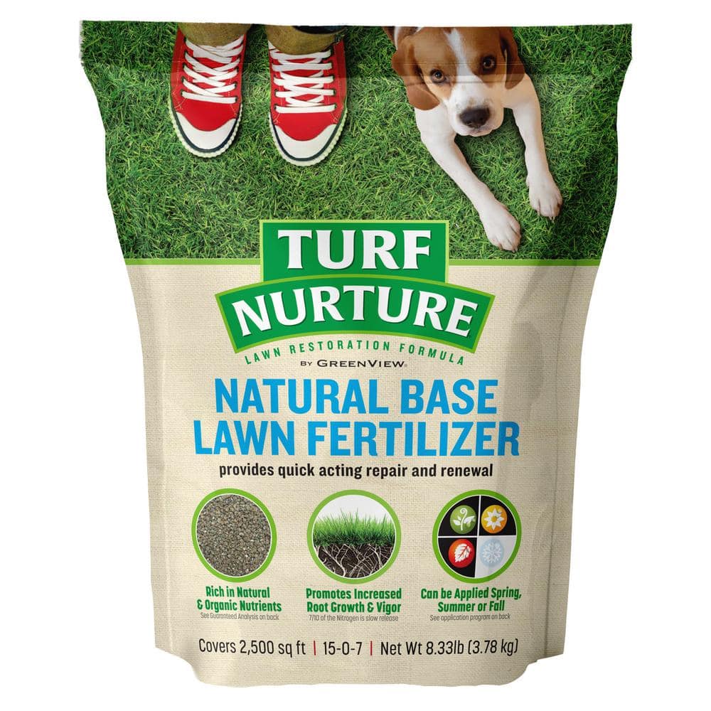 8.33 lbs. Natural Dry Lawn Base Fertilizer - Hercitys