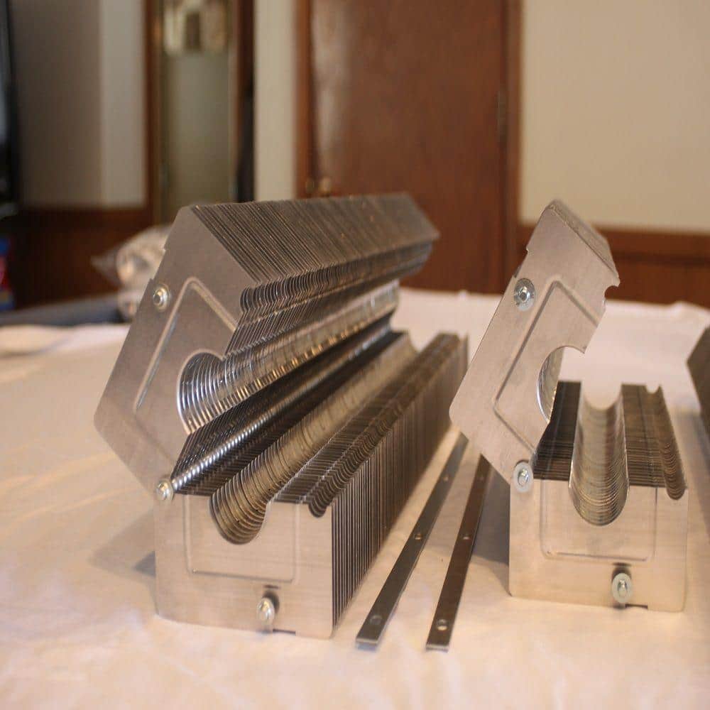 Fin Clamp Baseboard Element for 1 in. Copper Baseboard Piping 2 ft. Section - Hercitys