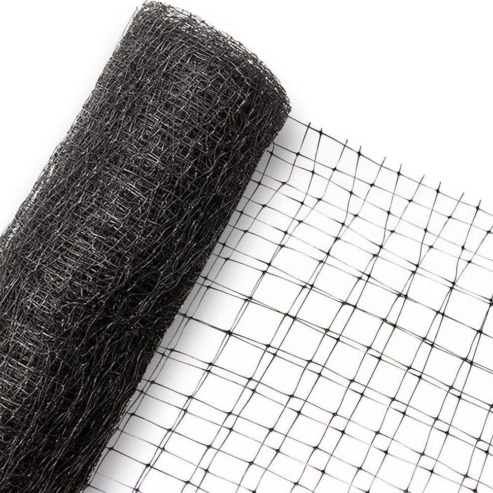 8 ft. x 100 ft. Outdoor Heavy Duty Garden Bird Netting Fence for Protection Fruit Trees Vegetable Plants Against Birds - Hercitys