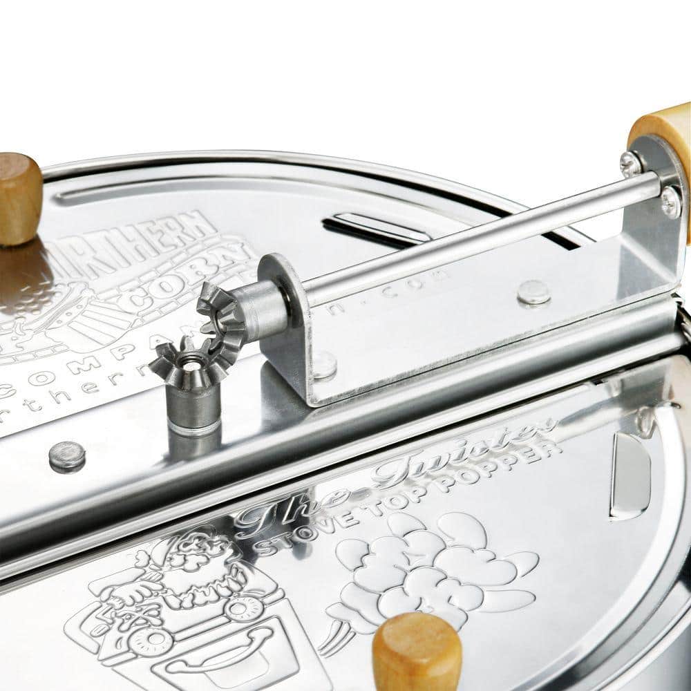 Stainless Steel Popcorn Popper Set - Hercitys