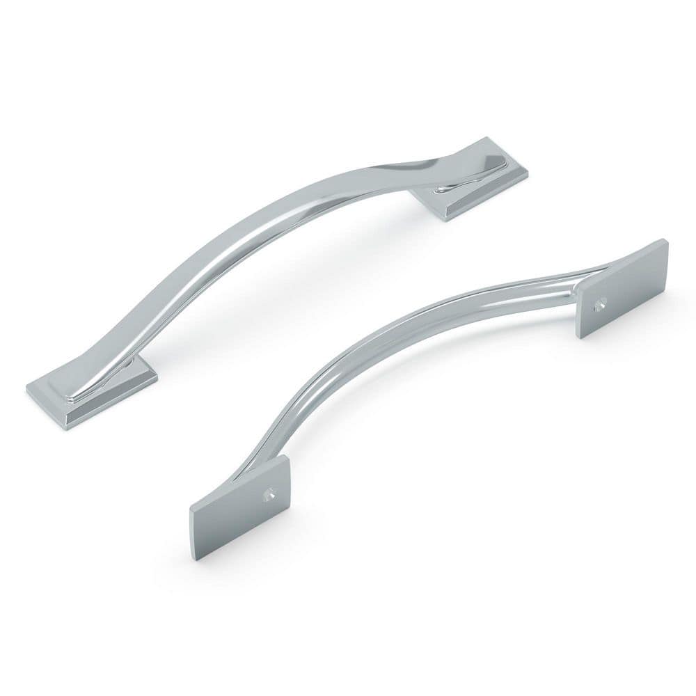 Dover 5-1/16 in. (128 mm) Chrome Cabinet Pull (10-Pack) - Hercitys
