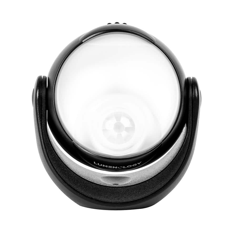 Indoor/Outdoor 148 Lumens Battery-Powered Portable LED Motion Sensing IP43 Flood and Security Light, Black - Hercitys