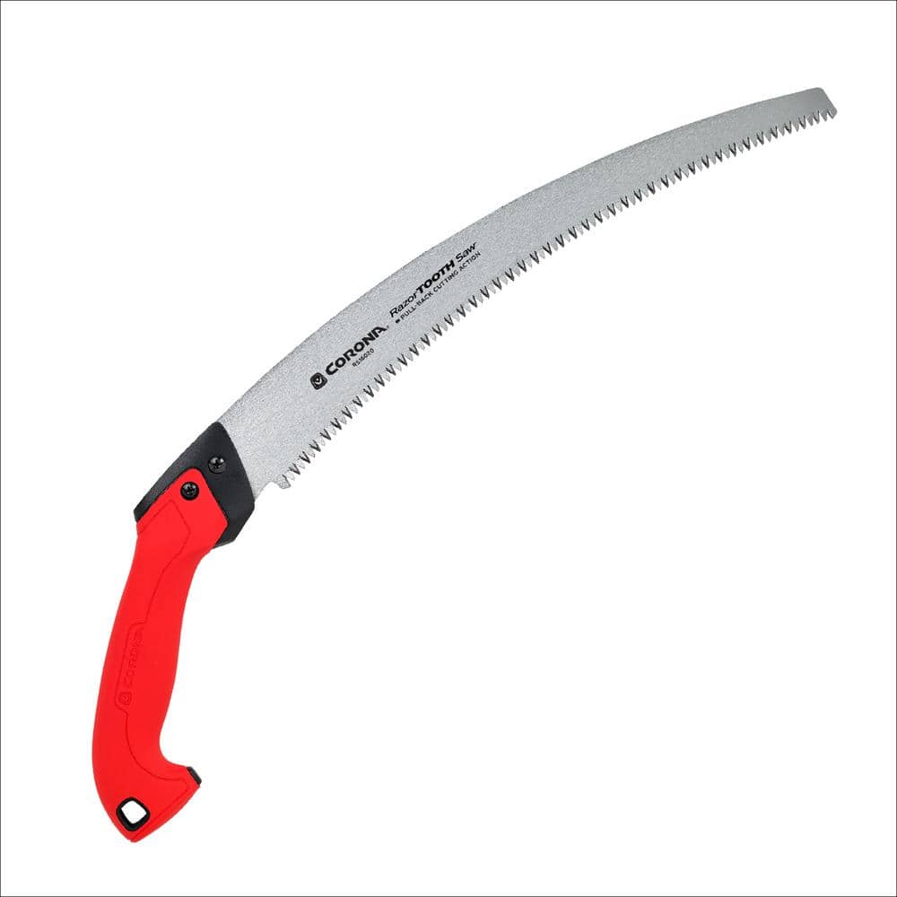 RazorTOOTH 14 in. High Carbon Steel Blade with Ergonomic Non-Slip Handle Pruning Saw - Hercitys