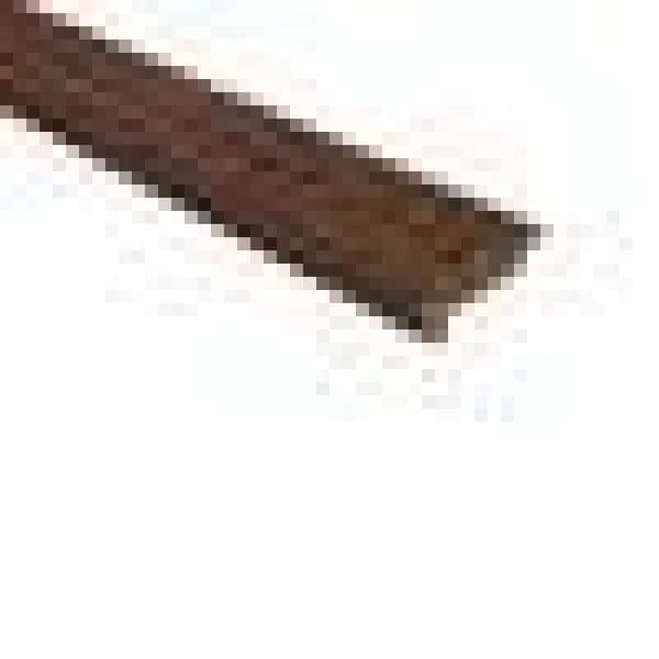 Strand Woven Bamboo Charlestone 0.438 in. T x 2.17 in. W x 72 in. L Bamboo Overlap Stair Nose Molding - Hercitys