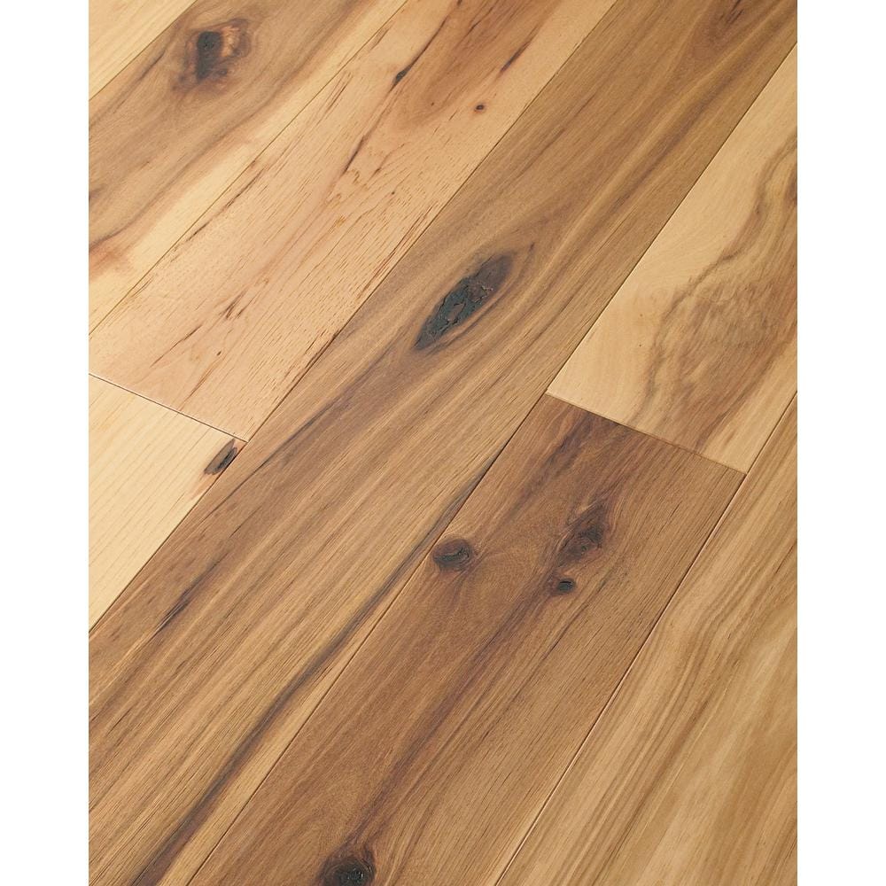 Valor Scallion Hickory 1/2 in. T X 6.38 in. W Tongue and Groove Engineered Hardwood Flooring (25.4 sq.ft./case) - Hercitys