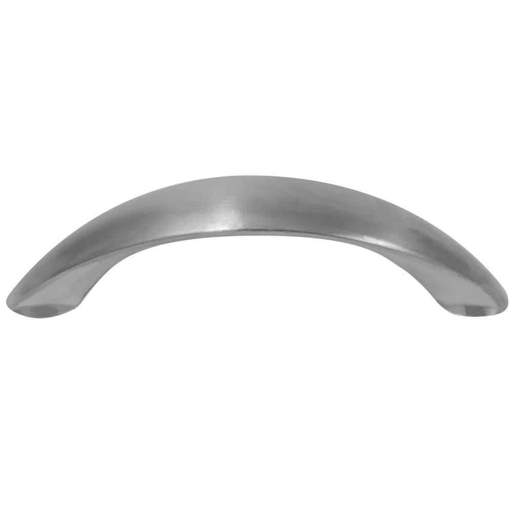 Grace 8 in. Center-to-Center Satin Nickel Bar Pull Cabinet Pull - Hercitys