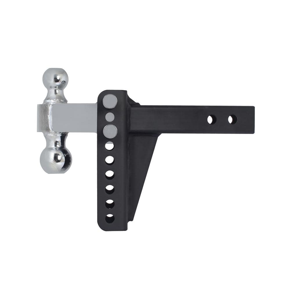 Blackout 0 in. -6 in. Drop 14000 lbs. Capacity Class V Hitch – Adjustable (Dual Reversible 2 in. Plus 2-5/16 in.) - Hercitys