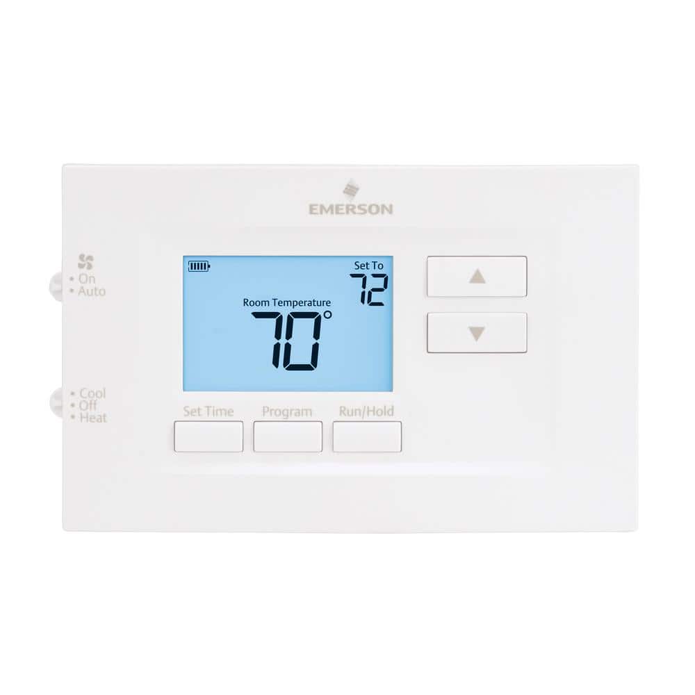 70 Series, 7-Day Programmable Thermostat, Heat Pump (2H/1C) - Hercitys