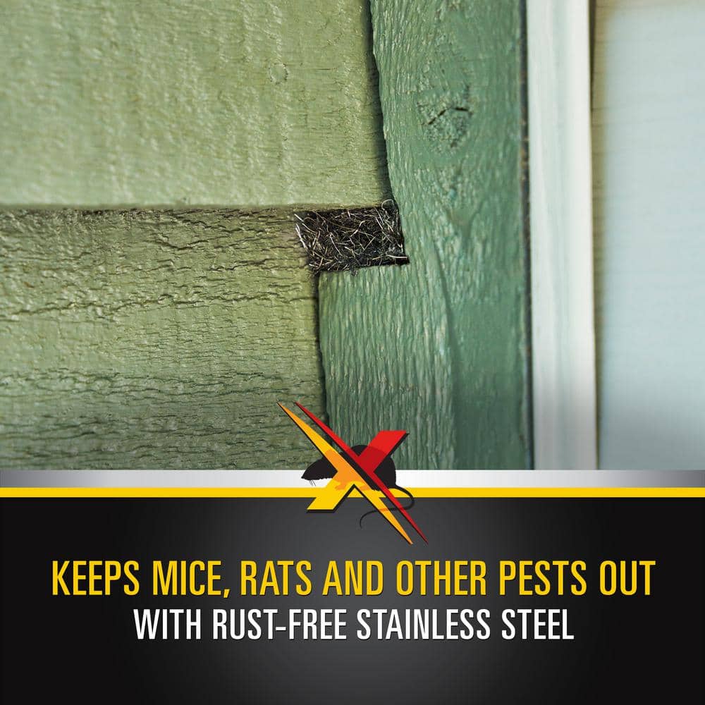 Stainless Steel Wool Rodent Control Fill Fabric, Large DIY Kit - Hercitys