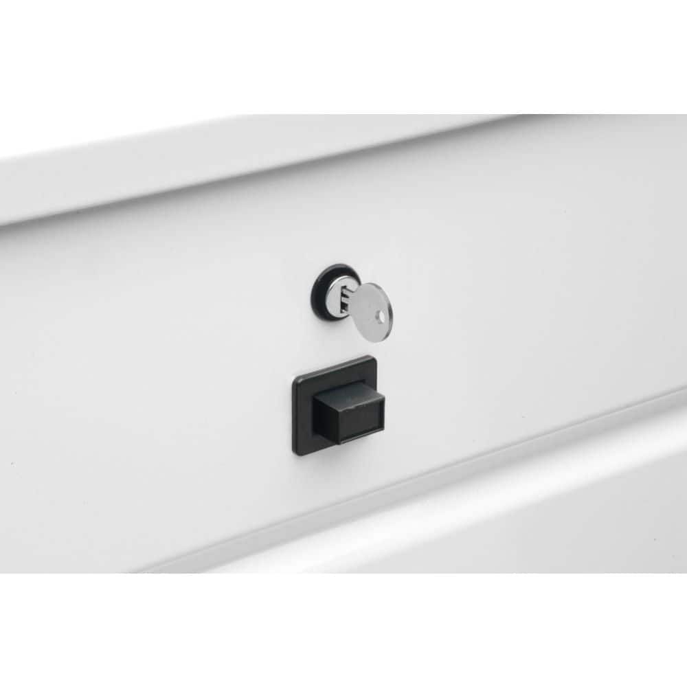 Jobox 32-5/8 in. Long Steel Portable Lock-Down Hopper Utility Chest - Hercitys