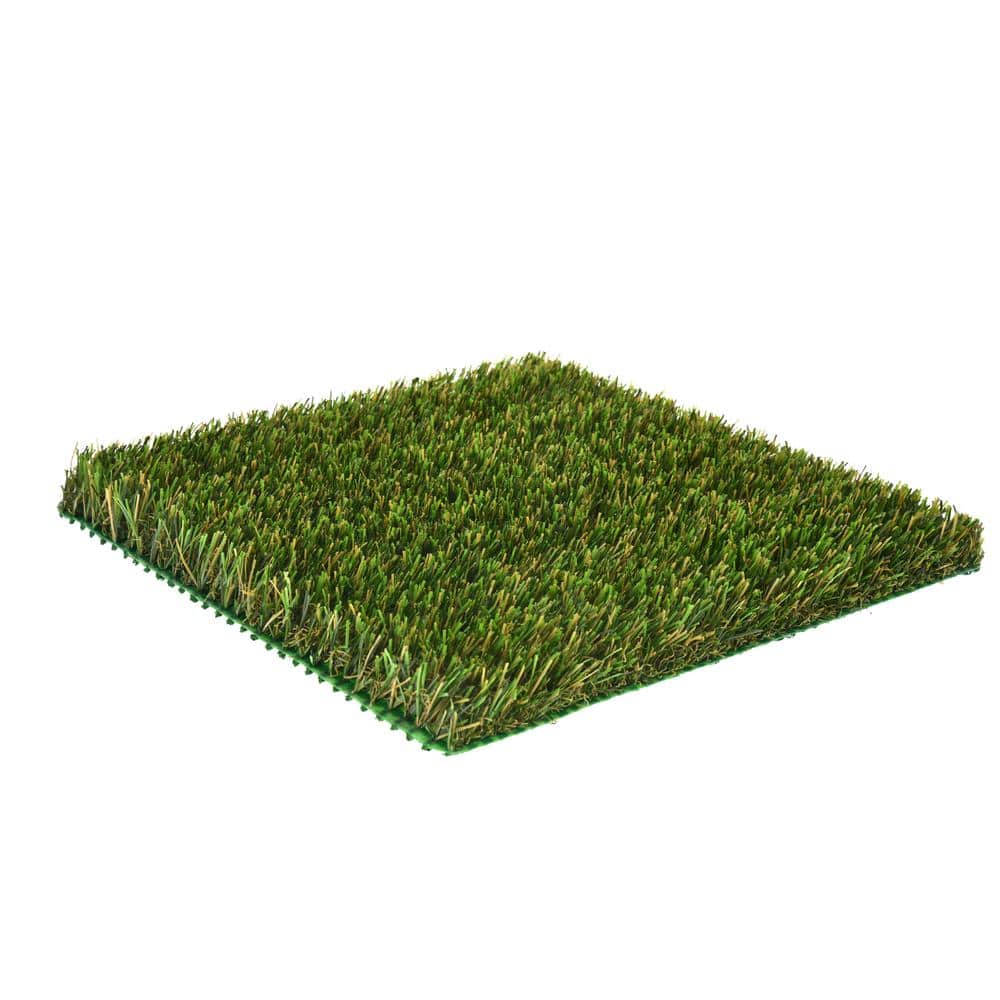 Sunshine 12 ft. W x Cut to Length Natural Look 35 oz. 1.18 in. PH with SuperFlow Green Backing Artificial Grass Turf - Hercitys