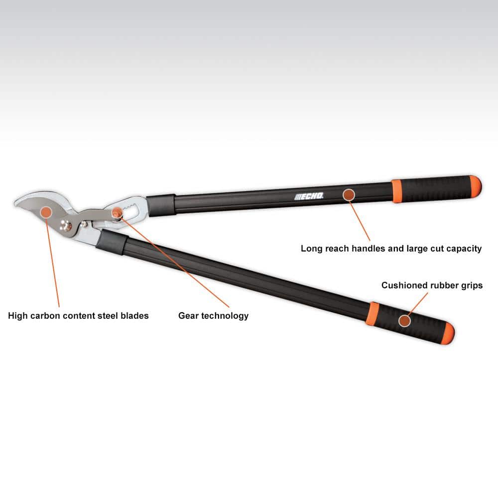 Bypass Loppers with High Carbon Steel Blades - Hercitys