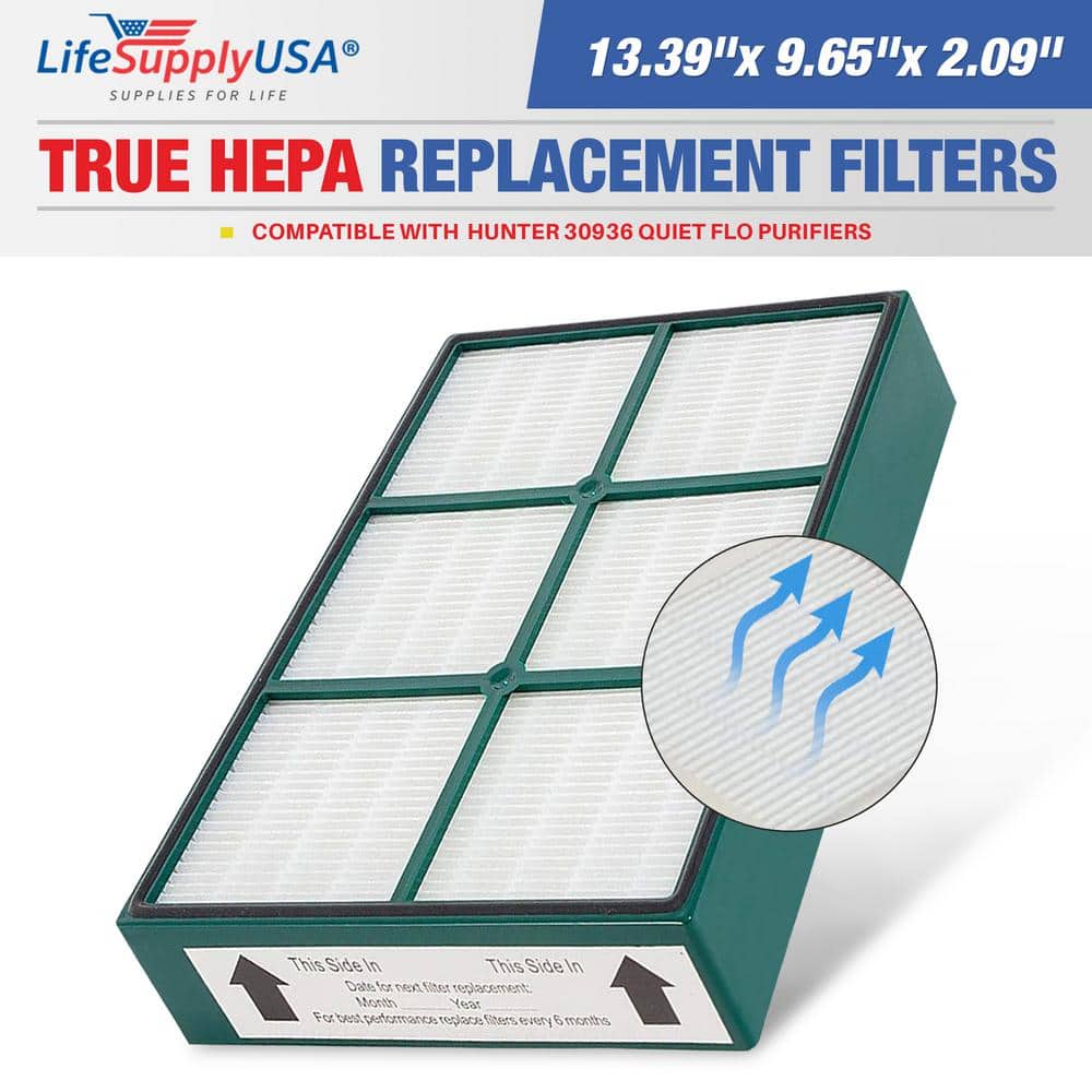 True HEPA Filter Replacement Compatible with Hunter Quiet Flo - Hercitys