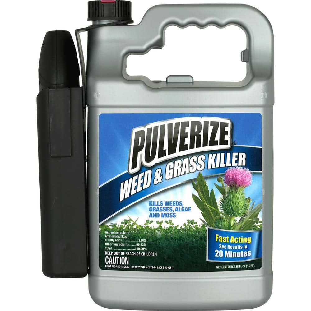 Weed and Grass Killer Gallon Ready-to-Use with Battery Sprayer - Hercitys