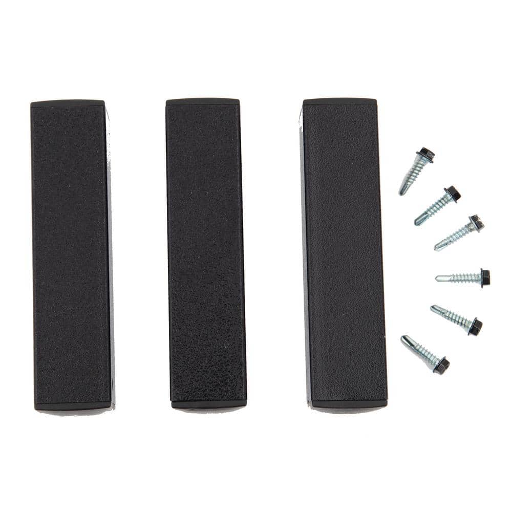 7 in. x 6 in. x 2 in. Gate Gap Adapter Kit for Mounting Hinges and Latches - Hercitys