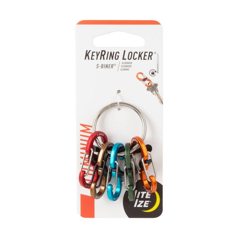 Aluminum KeyRing Locker S-Biner - Hercitys