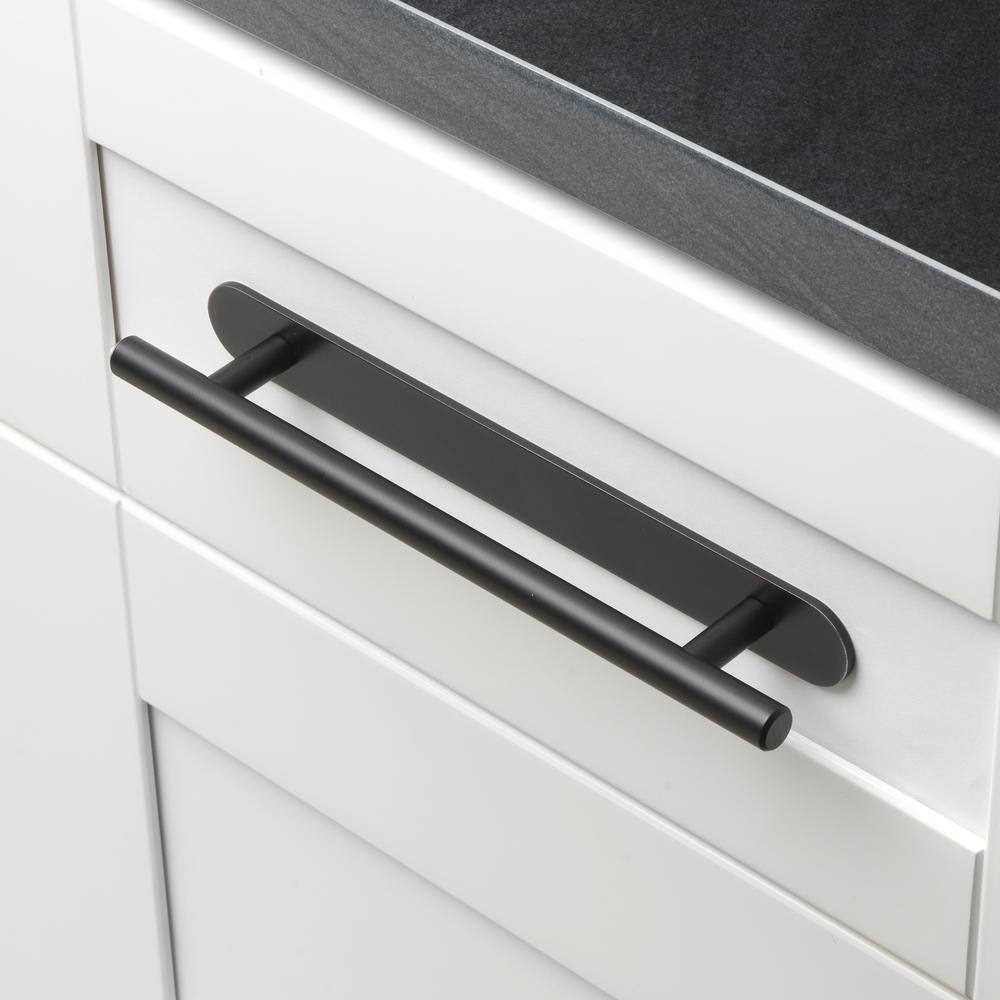 8-1/2 in. Rounded Cabinet Backplate 6-1/4 in. Center to Center, 9343-160-MB - Hercitys