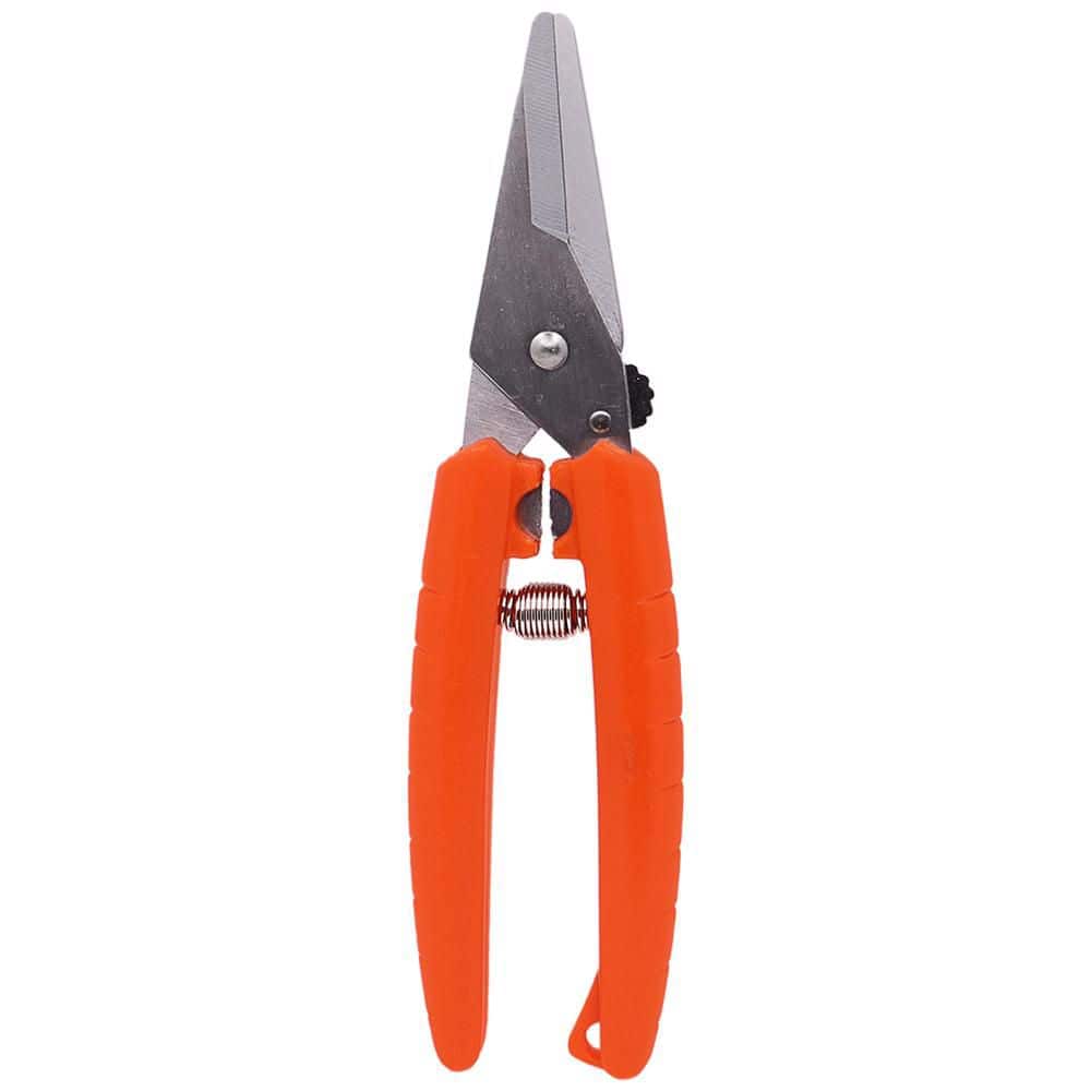 7.5 in. Serrated Blade Stainless Floral Bunch Cutter Shears - Hercitys