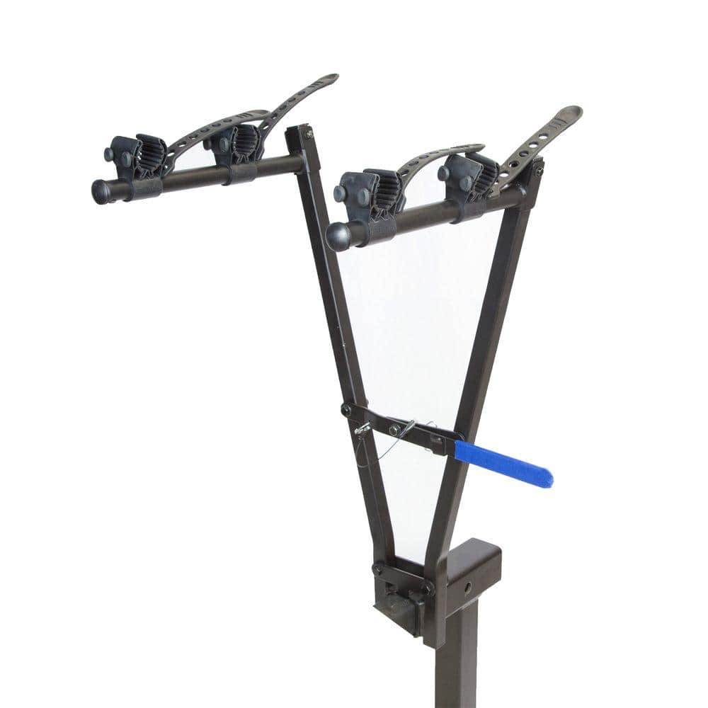 V-Rack 2-Bike Carrier with 2 x 2 Mount Hitch Bike Rack - Hercitys