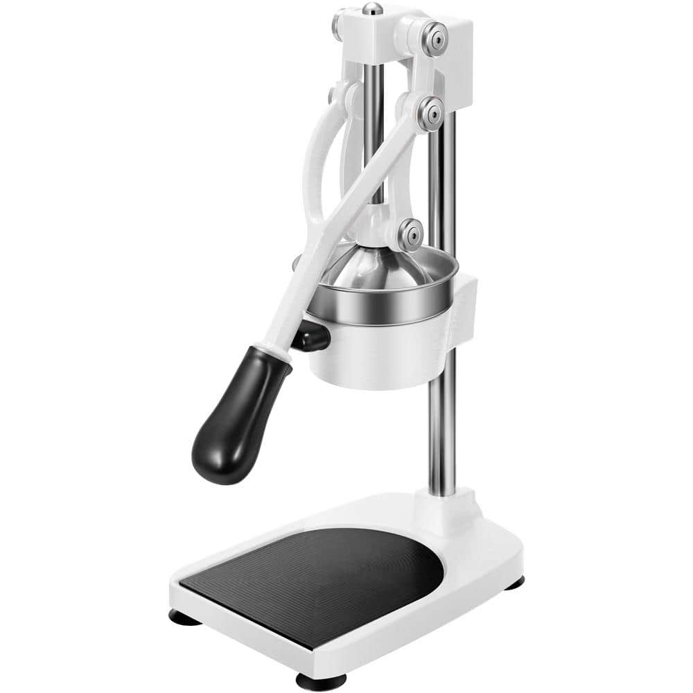 Stainless Steel White Manual Hand Press Orange Juicer Machine - Hercitys