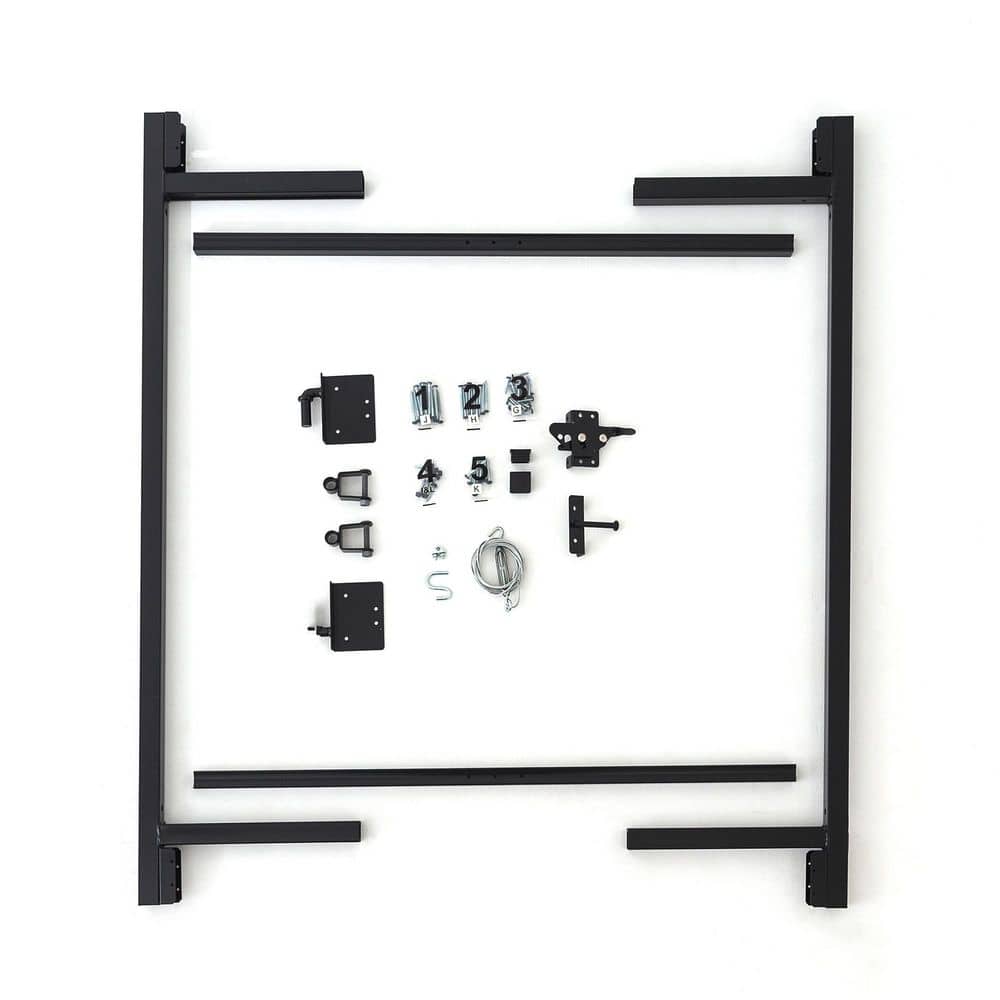 Adjust-a-Gate 36-60 in. W x 47 in. H Steel Gate Frame Kit, Original Standard Width Full Frame Gate Kit - Hercitys