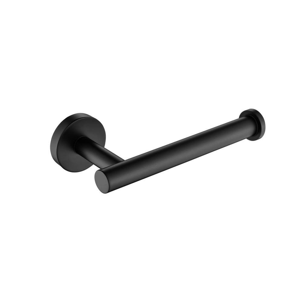 Wall Mount Matte Black Paper Towel Holder 2-Pack - Hercitys
