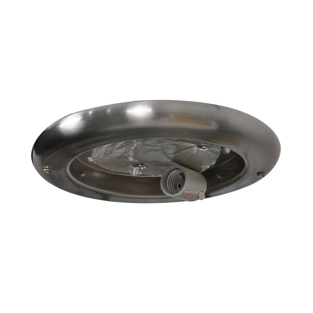 Hugger 52 in. Brushed Nickel Ceiling Fan Replacement Light Kit - Hercitys