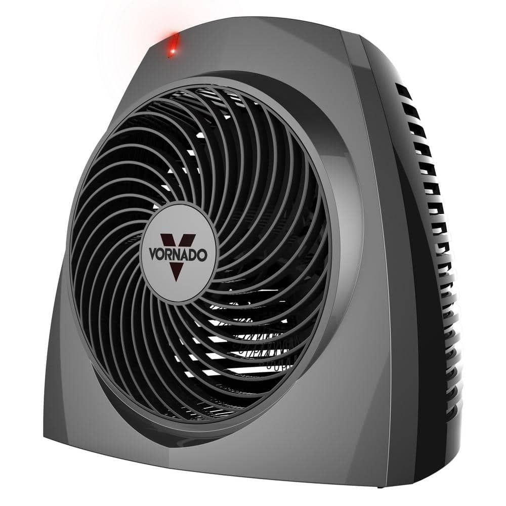 VH200 1500-Watt Electric Portable Space Heater, Whole Room Vortex Heat Circulation, Charcoal - Hercitys