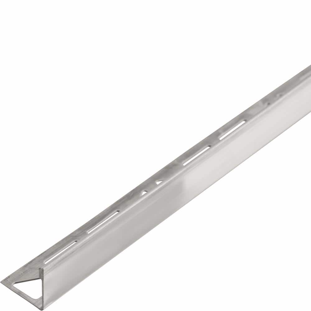 Durosol Profile 5/16 in. L Angle Stainless Steel Metal Tile Edge Trim - Hercitys