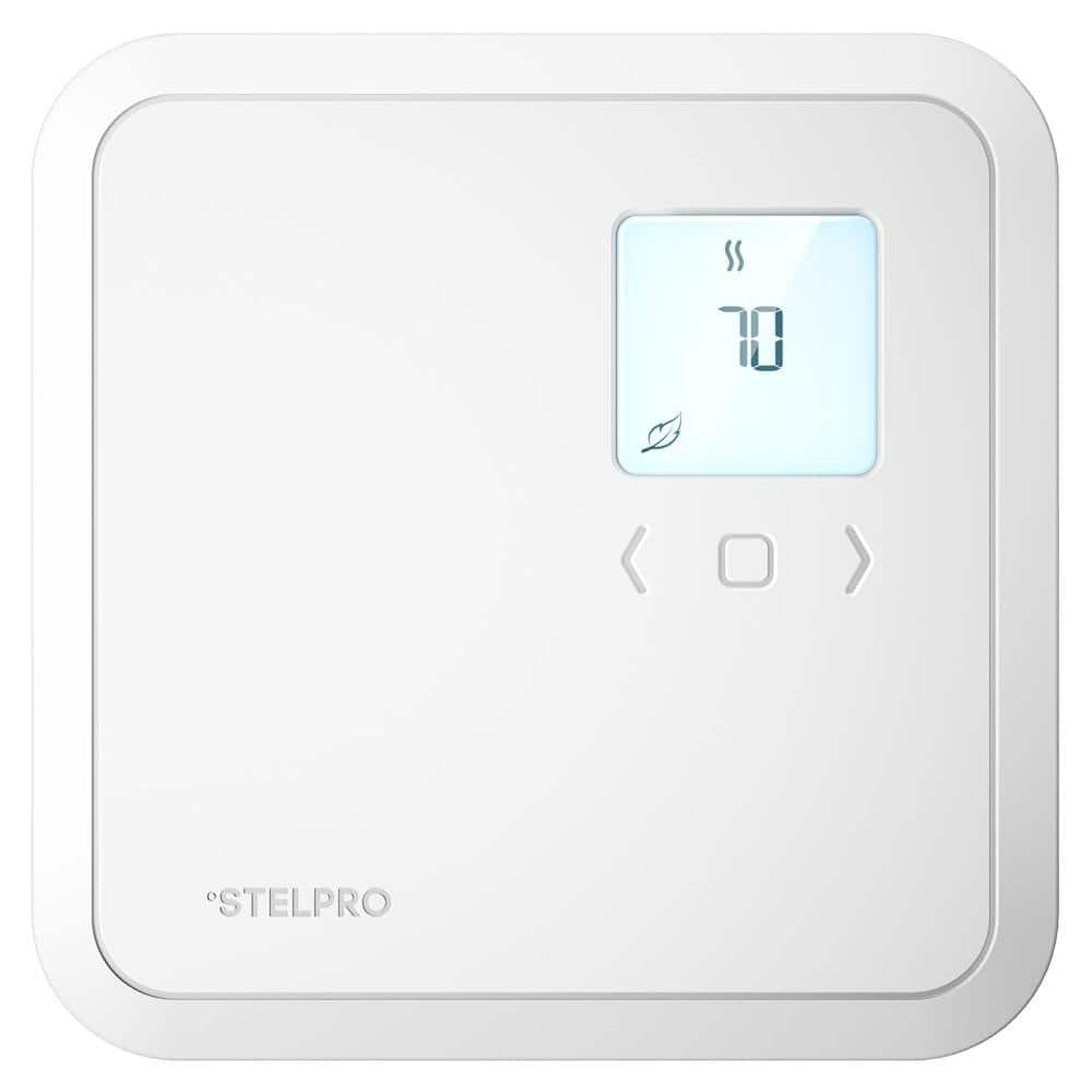 Digital Non-Programmable Thermostat for Fan Heaters in White - Hercitys