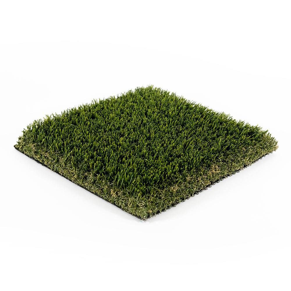 Eco 94 Jade + Olive Green 15 ft. Wide x Cut to Length Artificial Grass Carpet - Hercitys