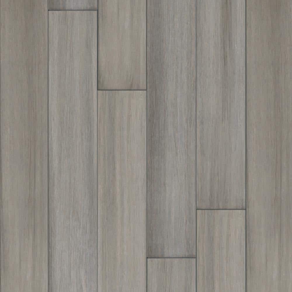 Juniper Hills 9/32 in. T x 5.1 in. W x 36.22 in. L Hand Scraped Click Lock Engineered Bamboo Flooring (15.5 sq.ft./case) - Hercitys