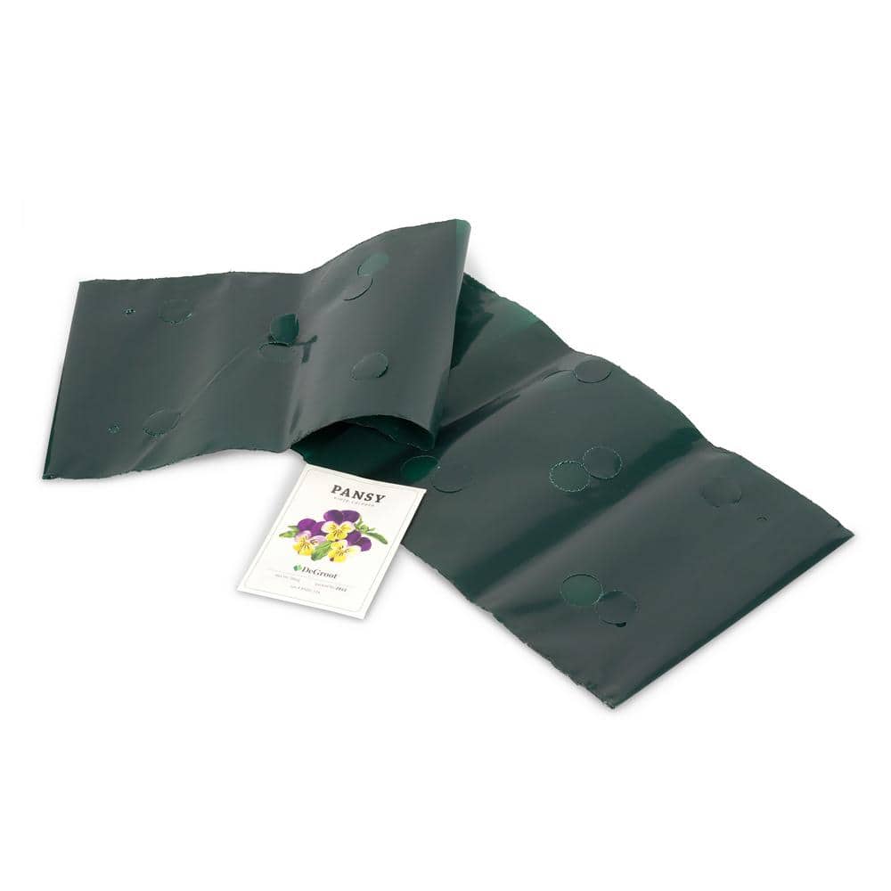 Bag O’Blooms Saddle Bag Pansies, DIY Seed Kit (1-Packet), Assorted Flowers - Hercitys