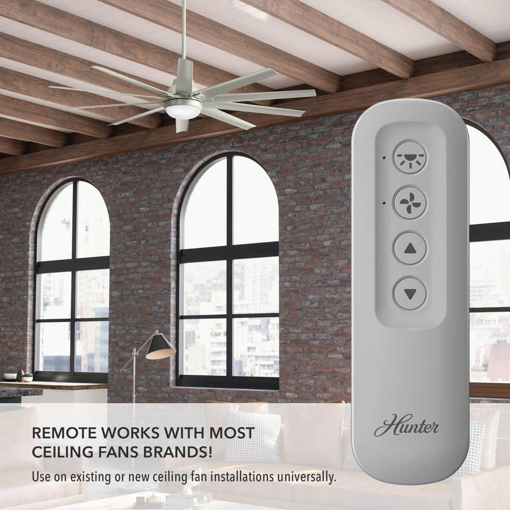 Universal 3-Speed Ceiling Fan and Light Kit Remote Control - Hercitys