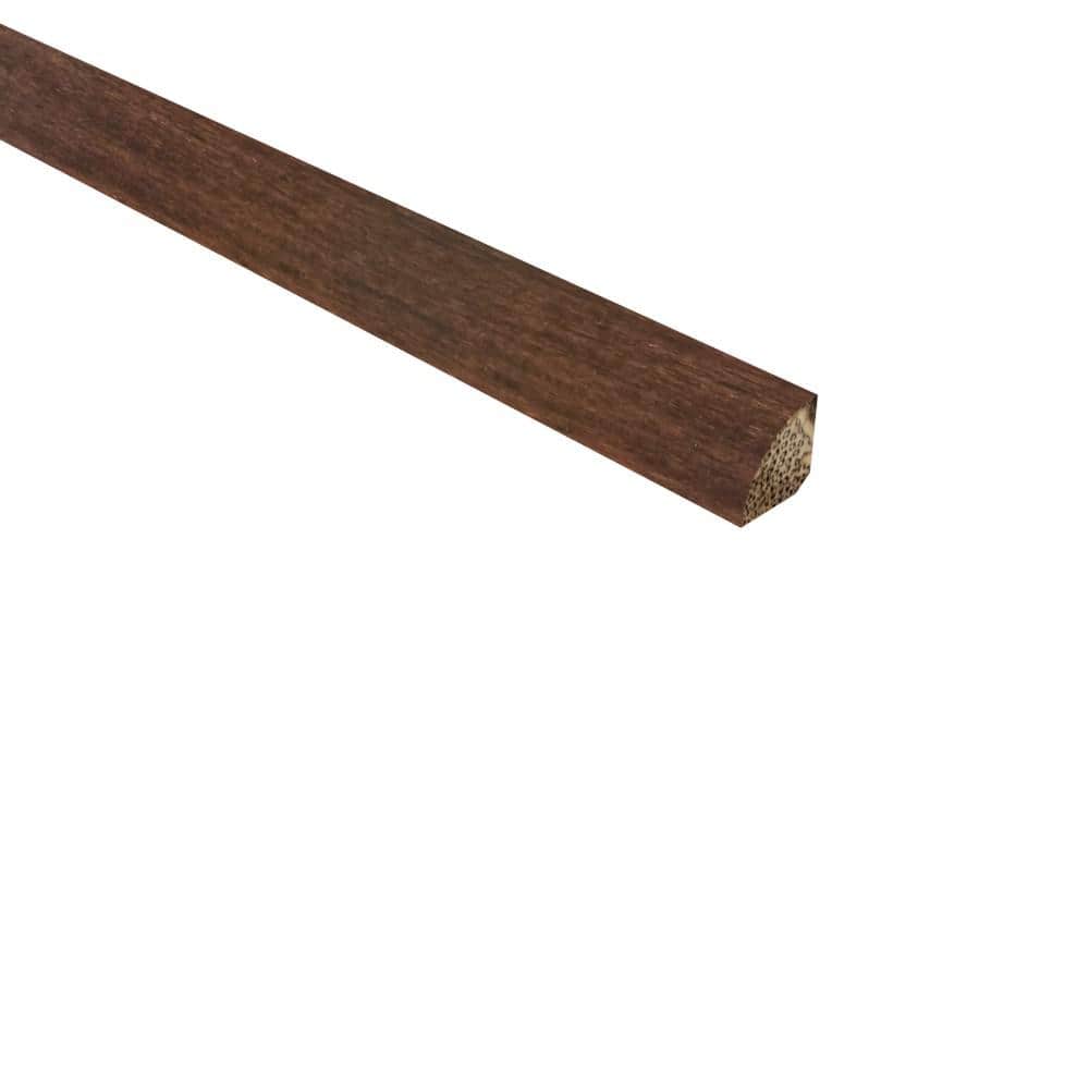 Hardwood Trim Strand  Bamboo Charlestone 0.715 in. Thick x 0.715 in. Wide x 72 in. Length Bamboo Quarter Round Molding - Hercitys