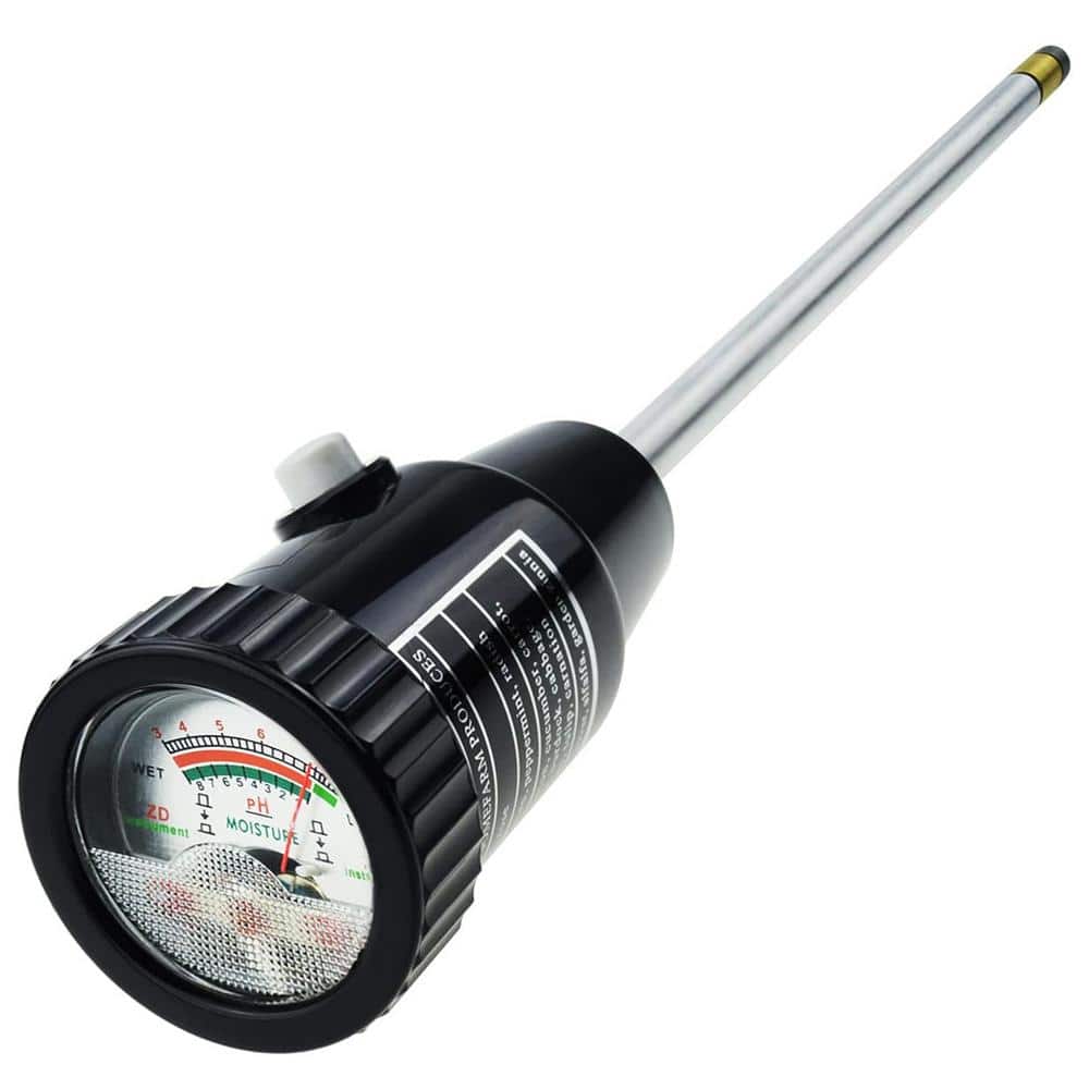 Soil PH Meter, Soil Moisture Sensor Meter, Soil PH Tester Gardening Tool Kits for Plant, Tree, Soil Tester for Moisture - Hercitys
