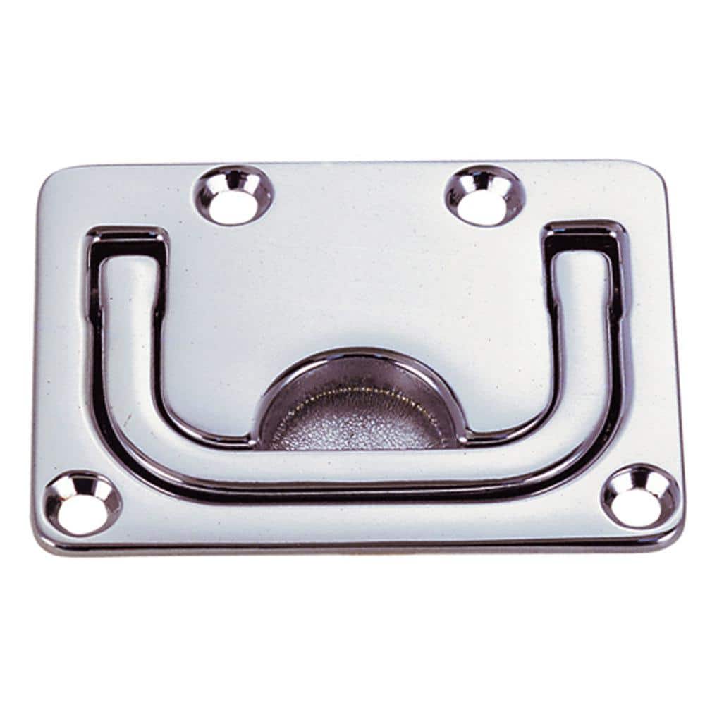 Chrome-Plated Brass Flush Lifting Handle - Hercitys