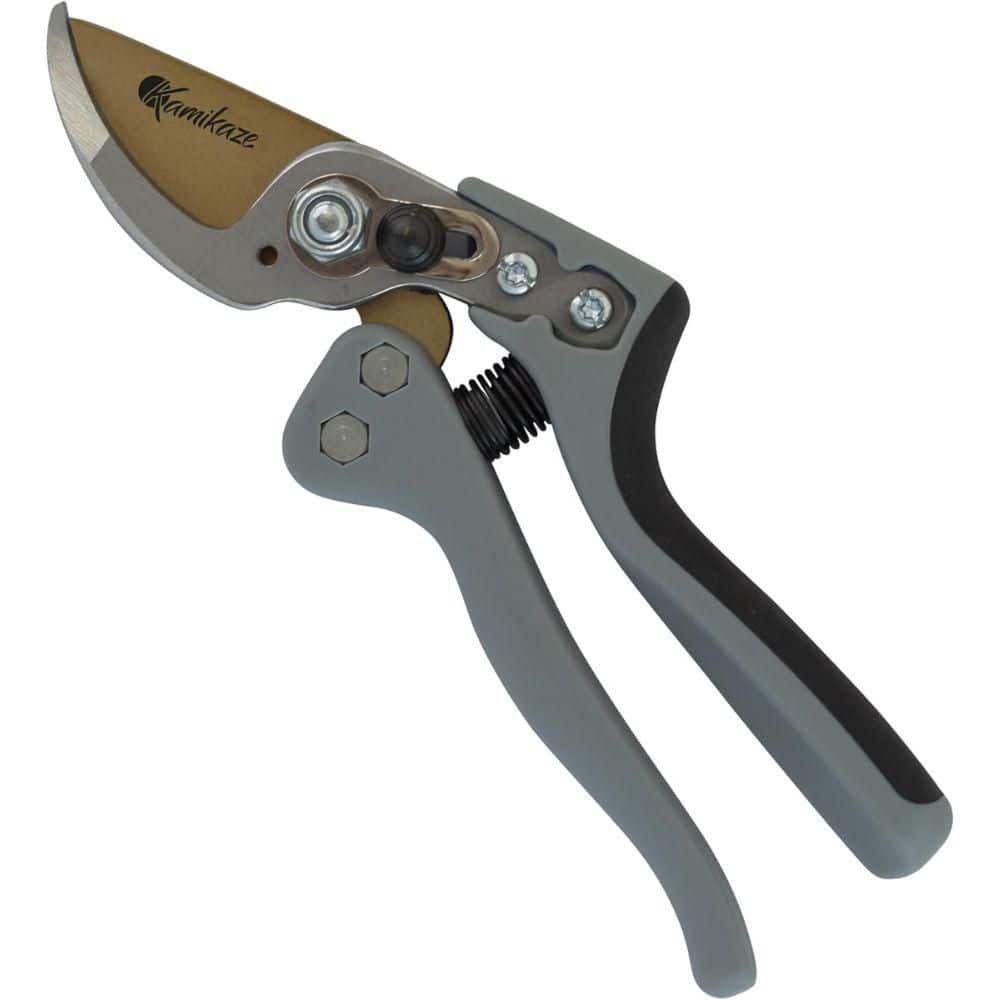 8.26 in. Bypass Pruning Shears with SK-5 Hardened Steel Blade 1 in. Cut Capacity and Professional Grade Non-Slip Handle - Hercitys
