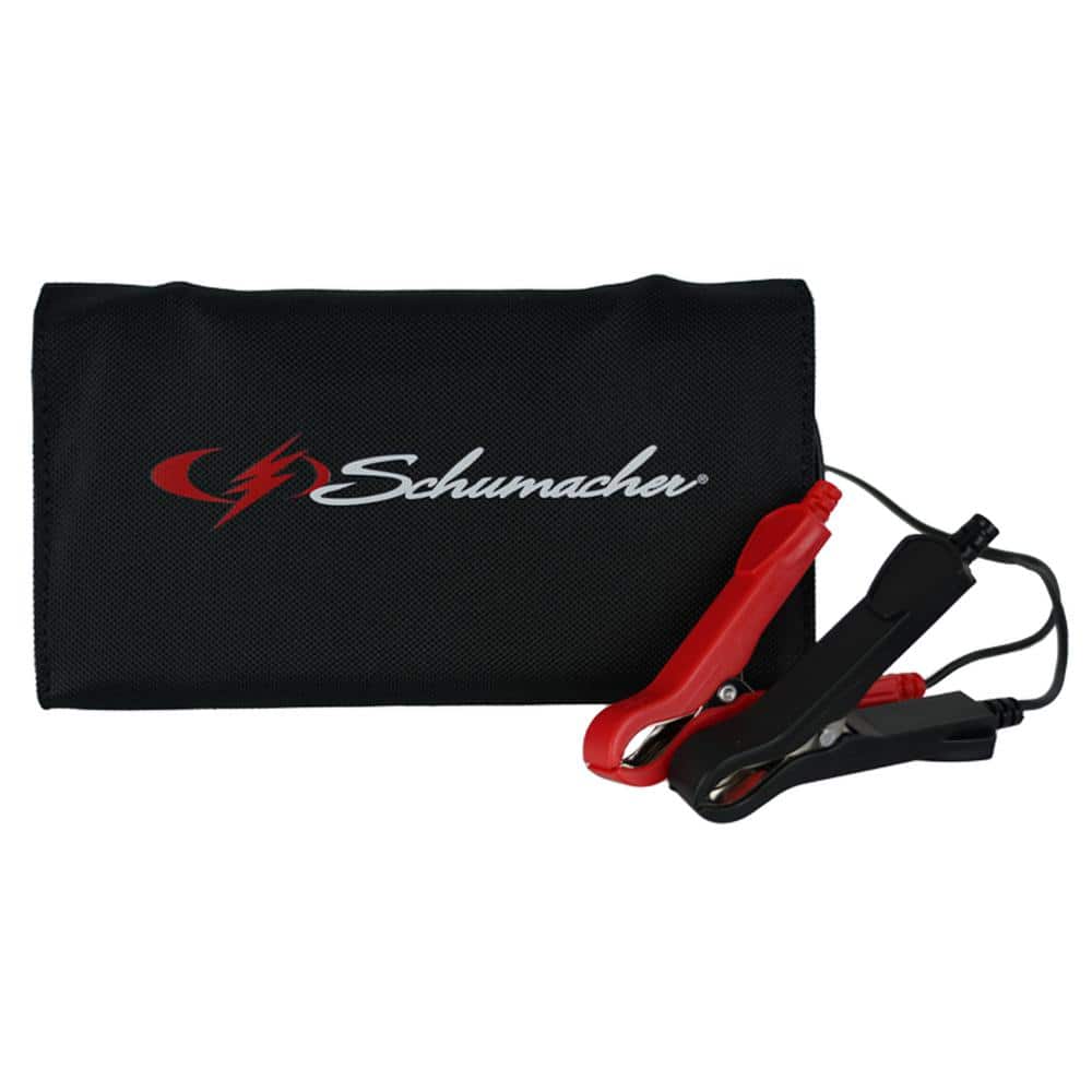 Automotive 12 Volt 5 Watt Portable Solar Battery Charger and Maintainer - Hercitys