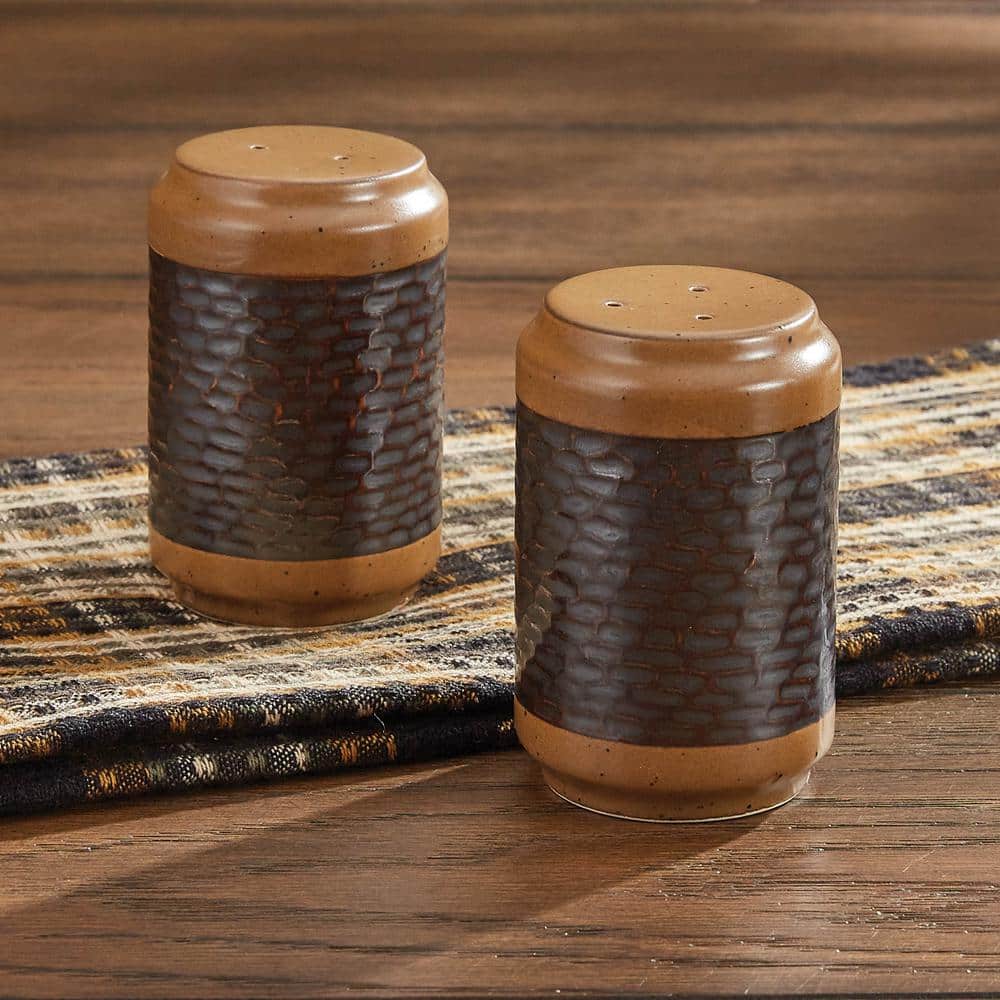 Brown Rustic Salt and Pepper Shaker - Hercitys