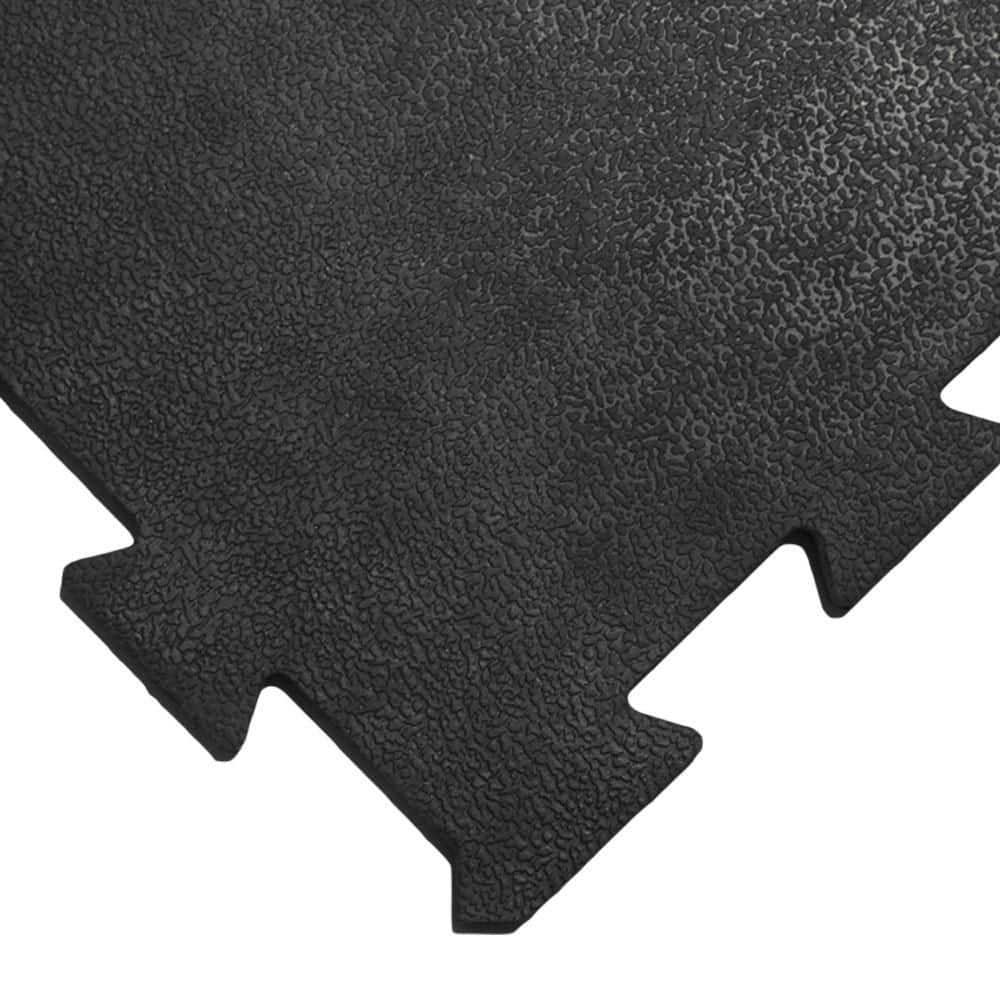 Armor-Lock 3/8 in. T x 24 in. W x 24 in. L Interlocking Rubber Tiles (4 sq. ft.) - Hercitys