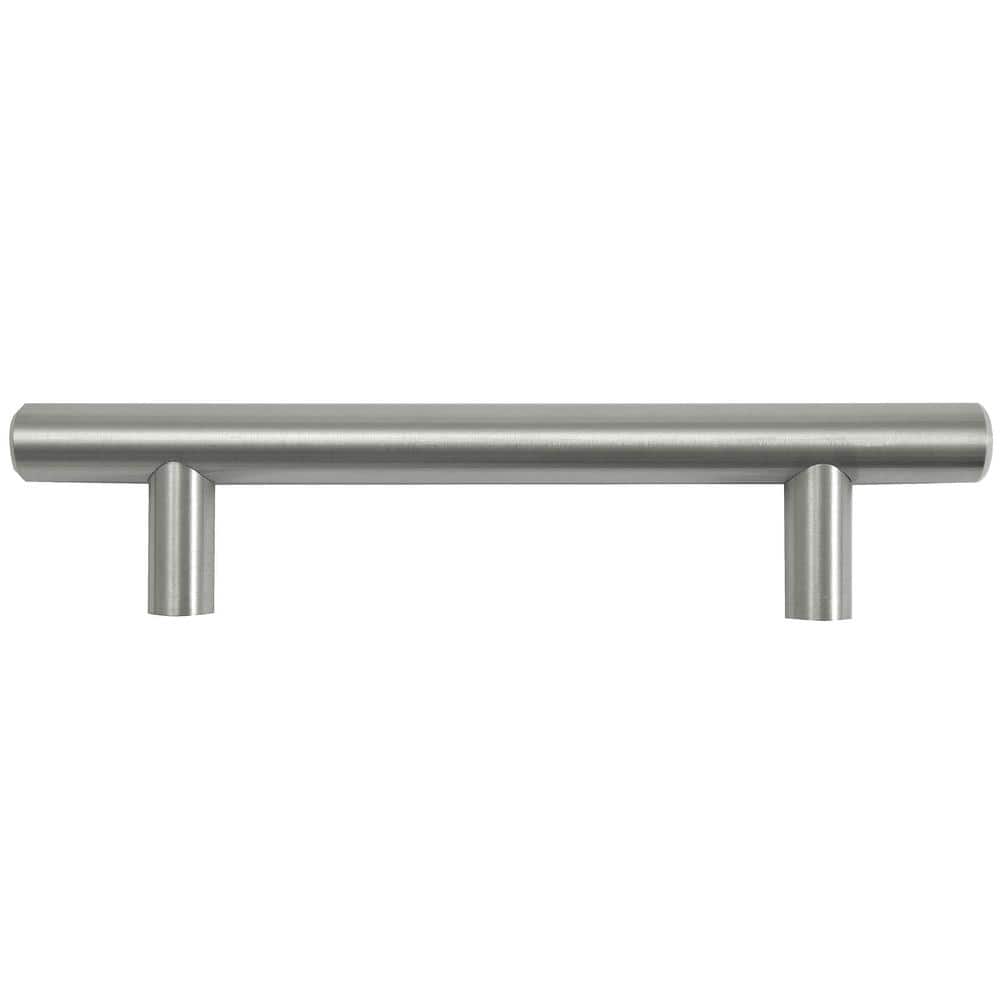 Melrose 3 in. Center-to-Center Stainless Steel Bar Pull Cabinet Pull (10-Pack) - Hercitys