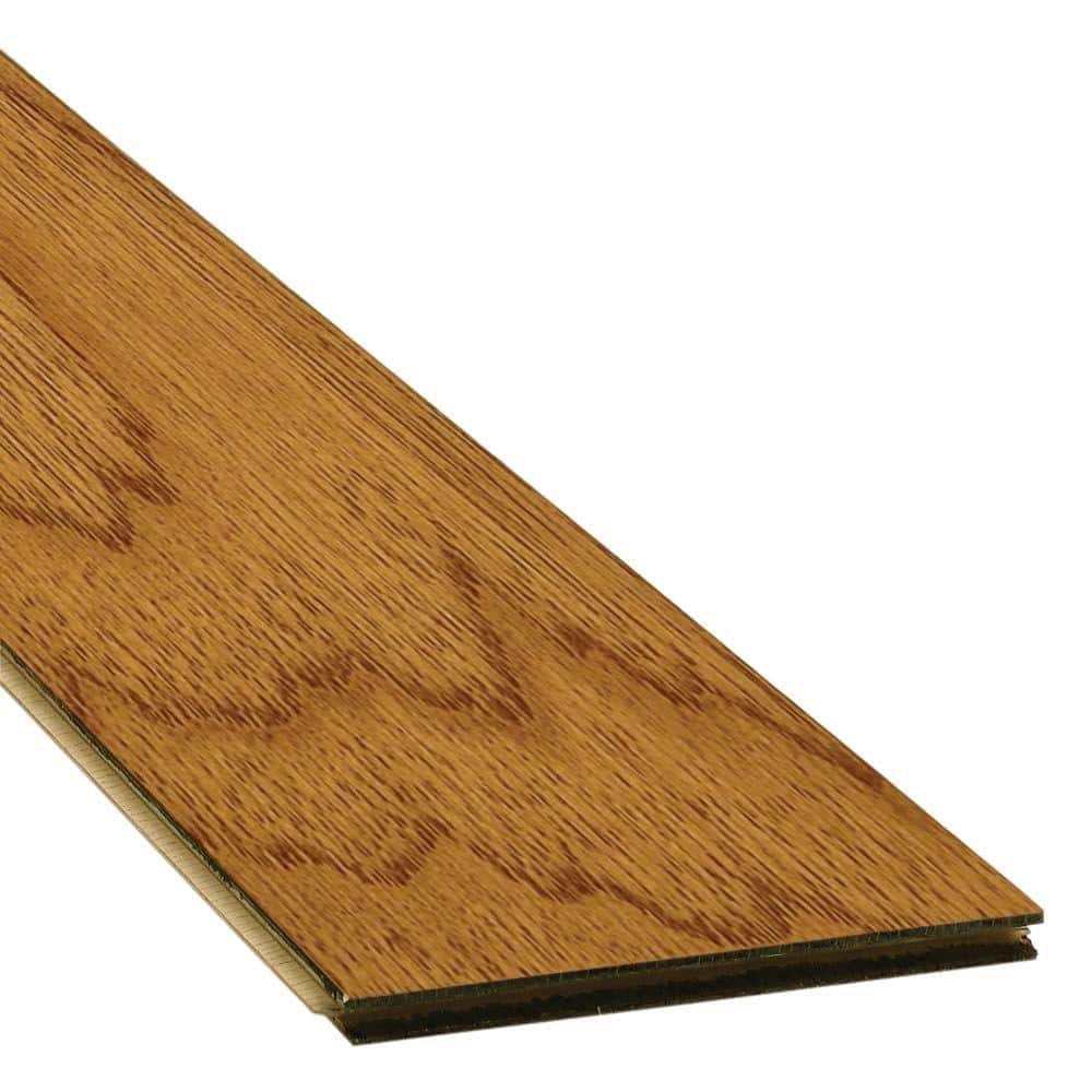 American Home Autumn Wheat Hickory 3/8 in. T x 3 in. W T+G Distressed Engineered Hardwood Flooring (28 sq.ft./ctn) - Hercitys