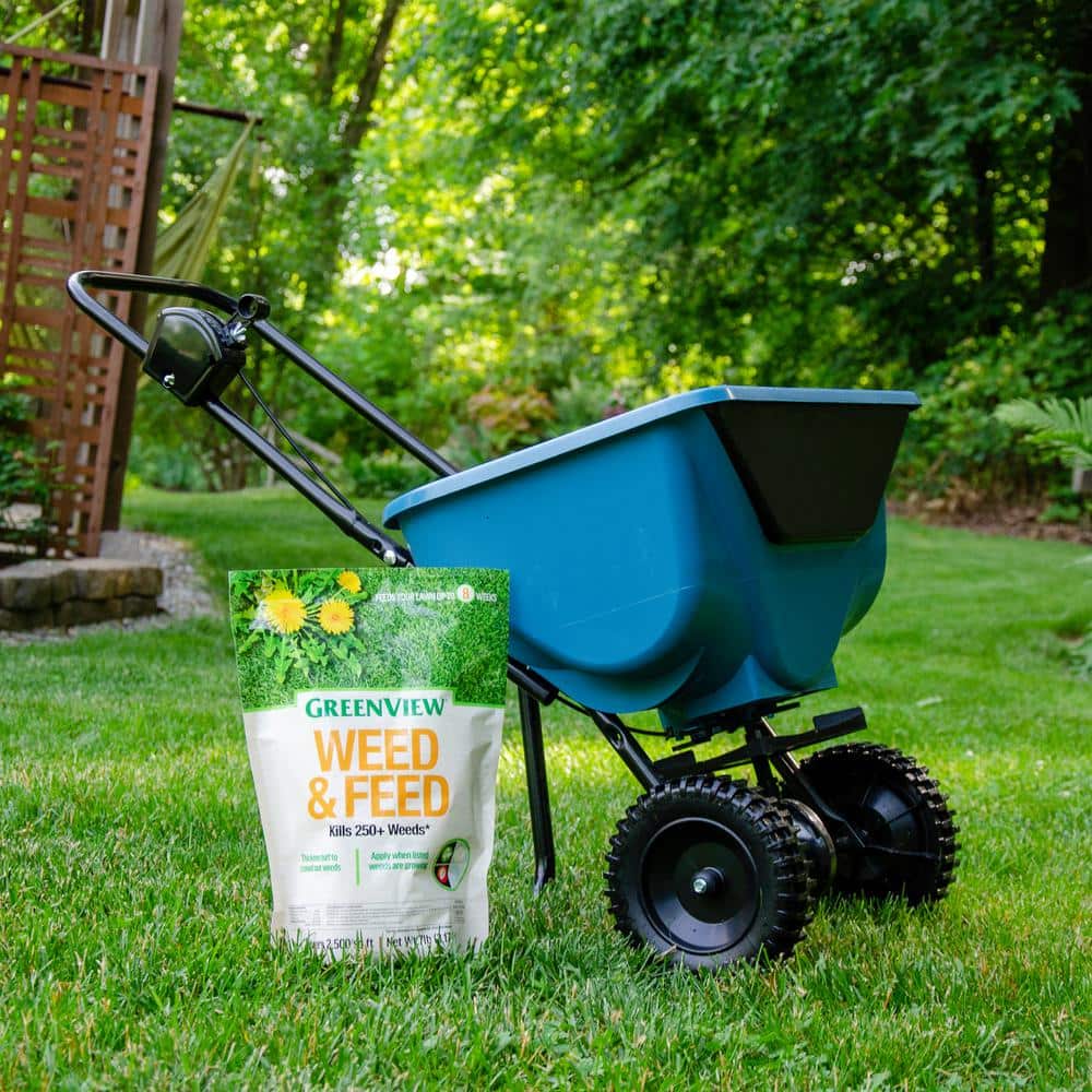 7 lbs. Weed and Feed, Covers 2,500 sq. ft. (27-0-4) - Hercitys